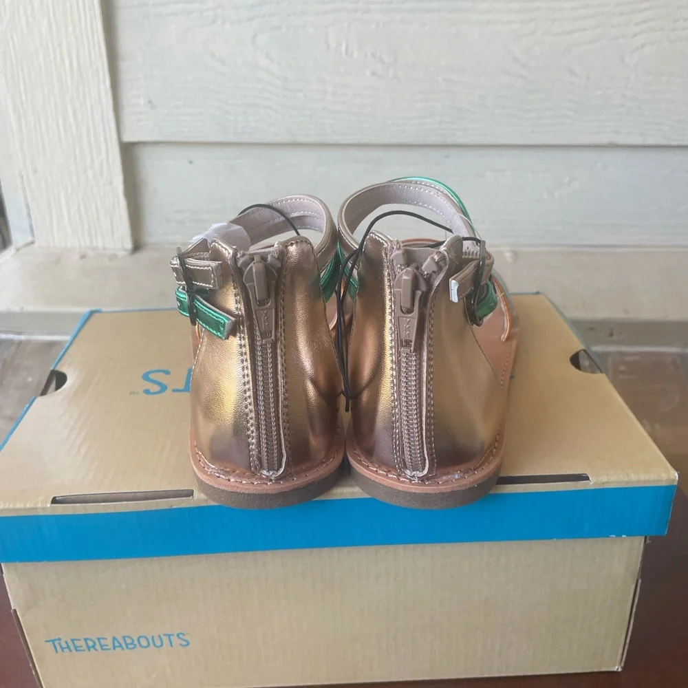 Thereabouts Girls Strap Sandals Size: 2